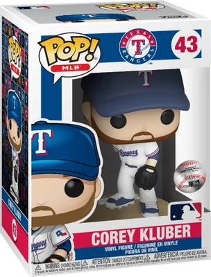 Produktbild von MLB Texas Rangers - Corey Kluber 43 - Funko Pop! - Vinyl Figur