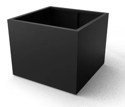 Productafbeelding van Artus rechthoekige Aluminium plantenbakken 1400 x 1400 x 800 mm Geroba