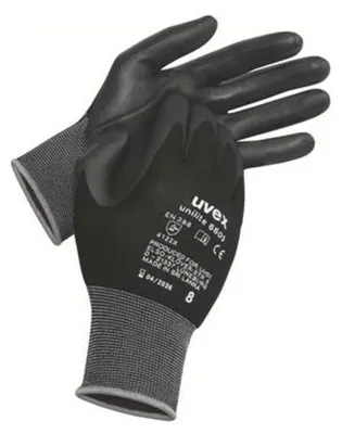 Productafbeelding van uvex beschermhandschoen unilite 6605, zwart, maat 8