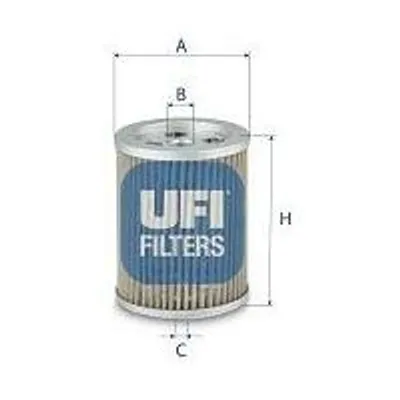 Produktbild von Kraftstofffilter UFI 26.719.00 Filtereinsatz