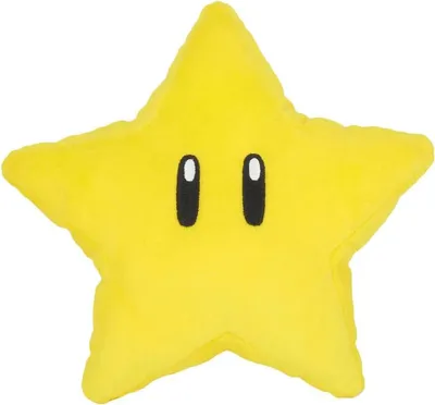 Produktbild von TOGETHER, Plüsch Mario Party Super Star 18cm, Gelb