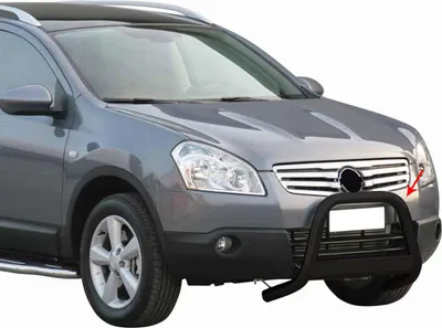 Immagine prodotto di Barra di protezione paraurti anteriore per Nissan Qashqai +2 2008-2013 ø63mm acciaio nero