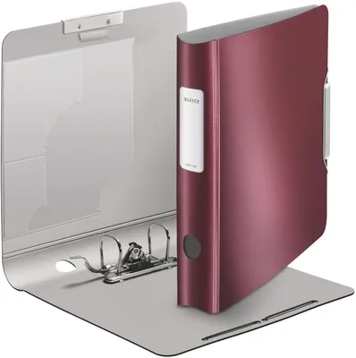 Produktbild von Ordner Active Style 180 Grad 6cm granat rot Packung mit 5 Stück