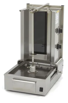 Productafbeelding van Shoarma Grill - 2 Branders - 20 Kg Vlees - Elektrisch