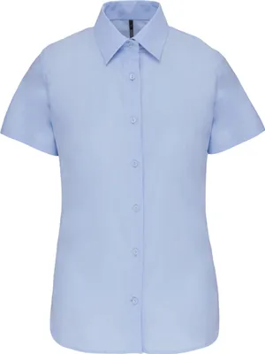 Produktbild von Kariban Damen Oxford Kurzarmbluse
