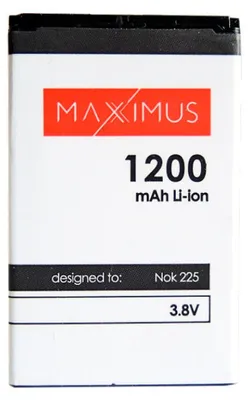 Obrázek produktu pro Baterie MAXIMUS 1200mAh Nokia 225 Výkonnější li-ion baterie