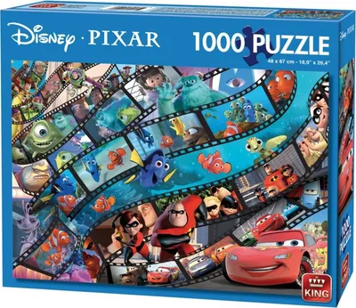 Produktbild von Jigsaw Disney Pixar Movie Magic 1000 Stück
