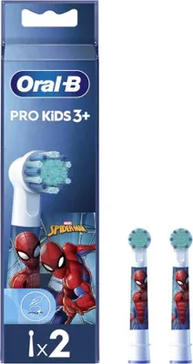 Zdjęcie produktu dla Oral-B Spider-Man dla Dzieci Końcówki do Szczoteczki 2 sztuki