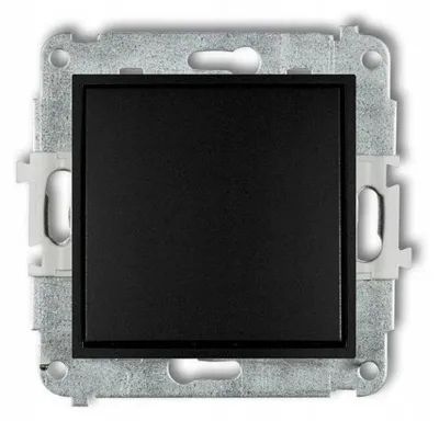 Imagen del producto de Karlik ICON, botón monostable, color  mate, modelo 12IWP-4.1