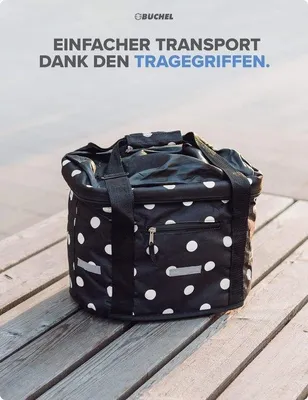 Productafbeelding van Famanu fietsmand, opvouwbaar - met snelsluiting voor eenvoudige bevestiging