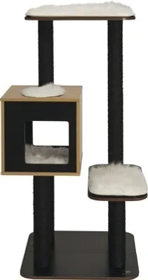 Produktbild von Kratzbaum Catit Vesper V-High Base 56 x 56 x 121,5 cm schwarz