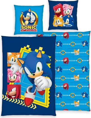 Produktbild von HERDING Sonic Bettwäsche-Set ‘Superspeed’ - 80-x-80-cm-135-x-200-cm, Deckenbezug im Lieferumfang enthalten, Kissenbezug enthalten