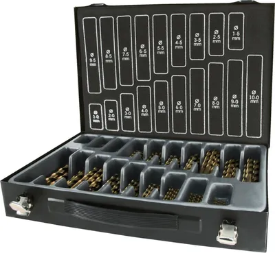 Image de RUKO A215200 Jeu de forets hélicoïdaux 170 pièces 1 jeu