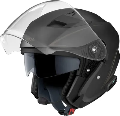 Immagine prodotto di Sena OUTSTARS-MB00S - Casco Bluetooth OUTSTAR S, jet, nero opaco, taglia S