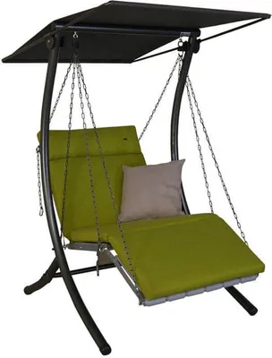 Produktbild von Hollywoodschaukel 1-Sitzer Luxus Smart lime
