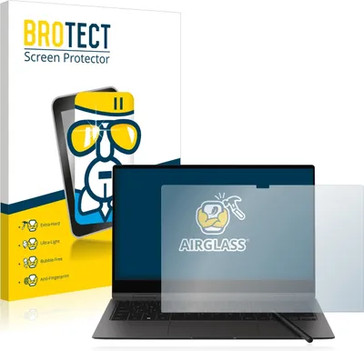 Produktbild von BROTECT Schutzglas für Samsung Galaxy Book2 Pro 360 13.3" Schutzfolie Panzer Folie Glas Display Schutz klar