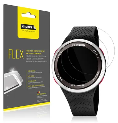 Image de 2x Film de protection d'écran pour Calypso K5785 1, recouvre 100% de l'écran, dipos Flex