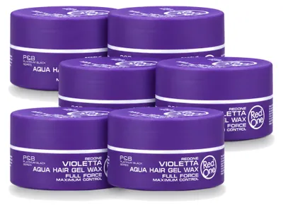 Productafbeelding van 6 x Red One Quicksilver Aqua haarlak - Sterke fixatie & glans - 150 ml - Voordelige verpakking - 6 stuks