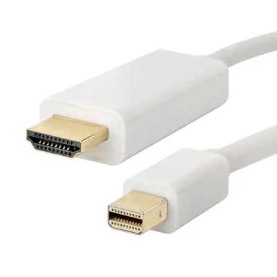 Obrázek produktu pro DP-G-1,8M-Bílá | HDMI kabel - Mini Display Port | 4K