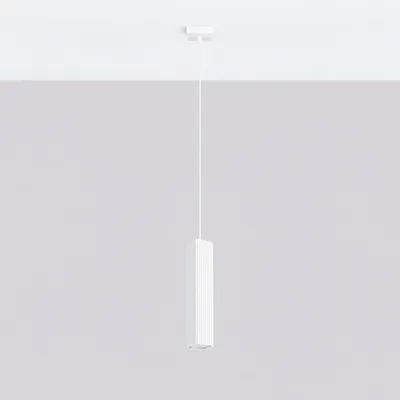 Obrázok produktu pre Závesné svietidlo RAYO 1 biele 1xGU10 10W hliník 118x8x8cm Sollux Lighting