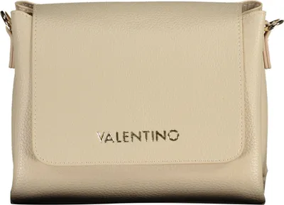 Produktbild von Stylische Beige Damenschultertasche mit Vielseitigem Design und Logo