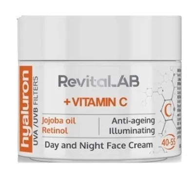 Produktbild von RevitaLAB Vitamin C Anti-Aging Cream, 50ml, für 40-55 Jahre