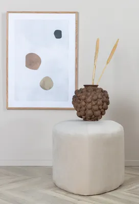 Produktbild von Venture Home Sitzpuff Peg Weiß