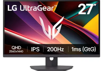 Produktbild von LG 27G610A-B, 68,6 cm (27"), 2560 x 1440 Pixel, Quad HD, LCD, 1 ms, Schwarz