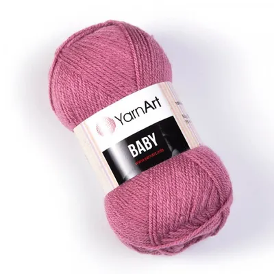 Obrázek produktu pro Yarn Art Baby 3017 Dusty Pink Pletací příze
