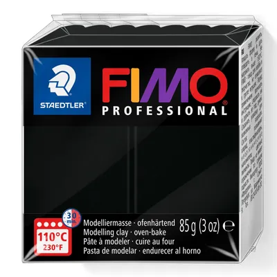 Produktbild von Staedtler FIMO Professional 85 g (8004-9) čierna - 1 ks