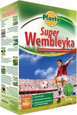 Produktbild von Super Wembley Sports Grass 0,9 kg Dichter, widerstandsfähiger Rasen für 36 m²