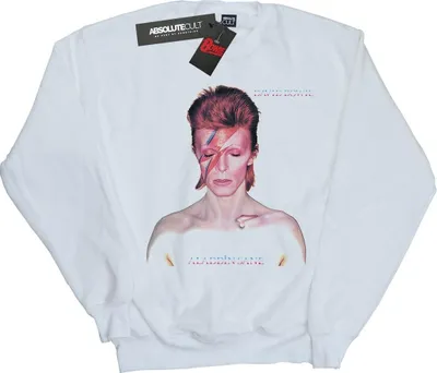 Produktbild von David Bowie - "My Love For You" Sweatshirt für Damen BI15055 (L) (Weiß)