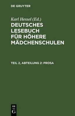 Produktbild von Prosa