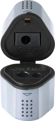 Produktbild von FABER-CASTELL Dreifachspitzdose Grip 2001 silber