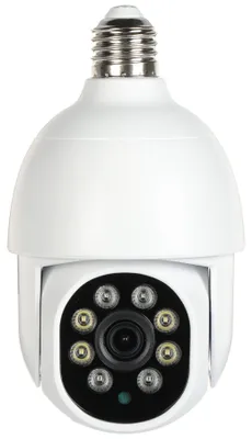 Imagen del producto de Cámara IP rotatoria APTI APTI-W30S1-TUYA, para uso en interiores, con conexión Wi-Fi y compatibilidad con el sistema inteligente Tuya, resolución de 3 megapíxeles