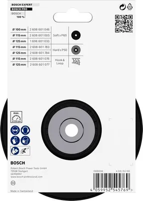 Produktbild von PRO Stützteller hart, 125 mm, M14