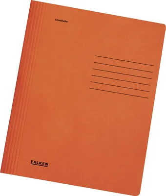 Image de Falken Schnellhefter 26001224 A4 Karton orange