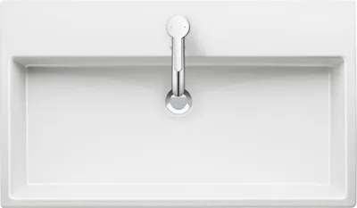 Produktbild von Waschtisch VERO AIR o ÜL m HLB 800x470mm 1 Hahnloch weiß 1 Hahnloch weiß