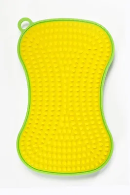 Produktbild von Kochblume Scrubby limette-gelb Silikon 22972.02