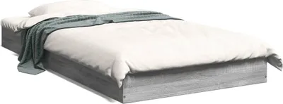 Obrázok produktu pre vidaXL Posteľný rošt Grey Sonoma 100x200 cm Materiál dreva