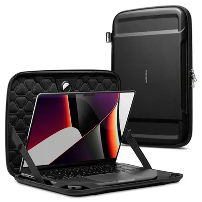 Obrázok produktu pre Spigen Rugged Armor Pro čierne púzdro na MacBook Pro 14" (AFA04270)