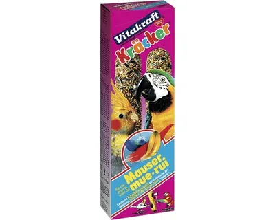 Produktbild von Vitakraft Kräcker Vogelfutter für Federnersatz 2 Stück 180 g