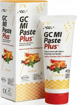 Produktbild von Gc | Zahnpasta - Zahnpasta Mi Paste Plus - 35 Ml - Tutti Frutti - Fluorid - Zahnschmelzschutz - Empfindlichkeit