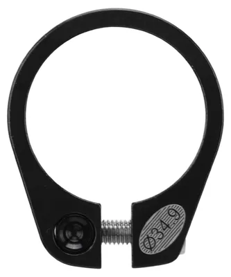 Produktbild von Fahrradsattelhalterung 34,9 mm, Hohlkonstruktion, Schnellverschluss, korrosionsbeständiges Aluminium, schwarz