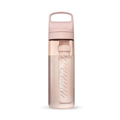Image de LifeStraw Trinkflasche GO 2.0, Filterflasche, Cherry Blossom Pink, 650ml