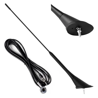 Obrázok produktu pre AMiO Autoanténa 40cm 5mm adaptér 3m šnúra ANT07