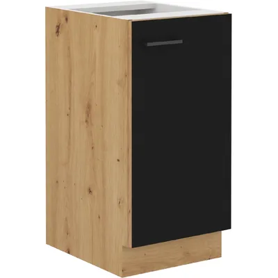 Obrázek produktu pro Dolní skříňka 40 MADERA 06 dub artisan / černá