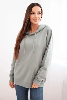 Immagine prodotto di Kesi Felpa con cappuccio da donna Nuwful dark mint S