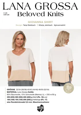Produktbild von Lana Grossa GIOVANNA SHIRT Beloved Knits No. 3