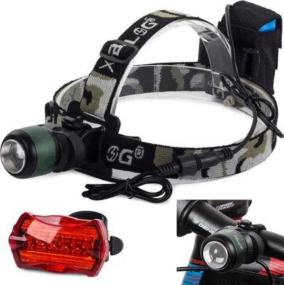 Immagine prodotto di Verk 14222 Lampada frontale BAILONG B03A CREE XML-T6 Set